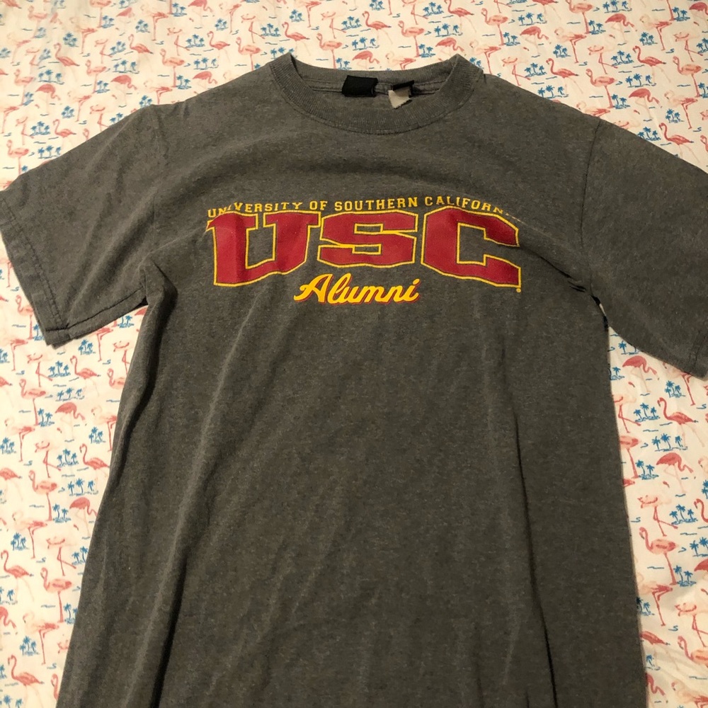 USC alumni thick cotton tee